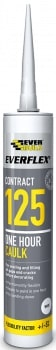 Everbuild 300ml 125 One Hour White Caulk Everbuild 300ml 125 One Hour White Caulk
